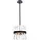 Serephina 6 Light 12 inch Black Pendant Ceiling Light