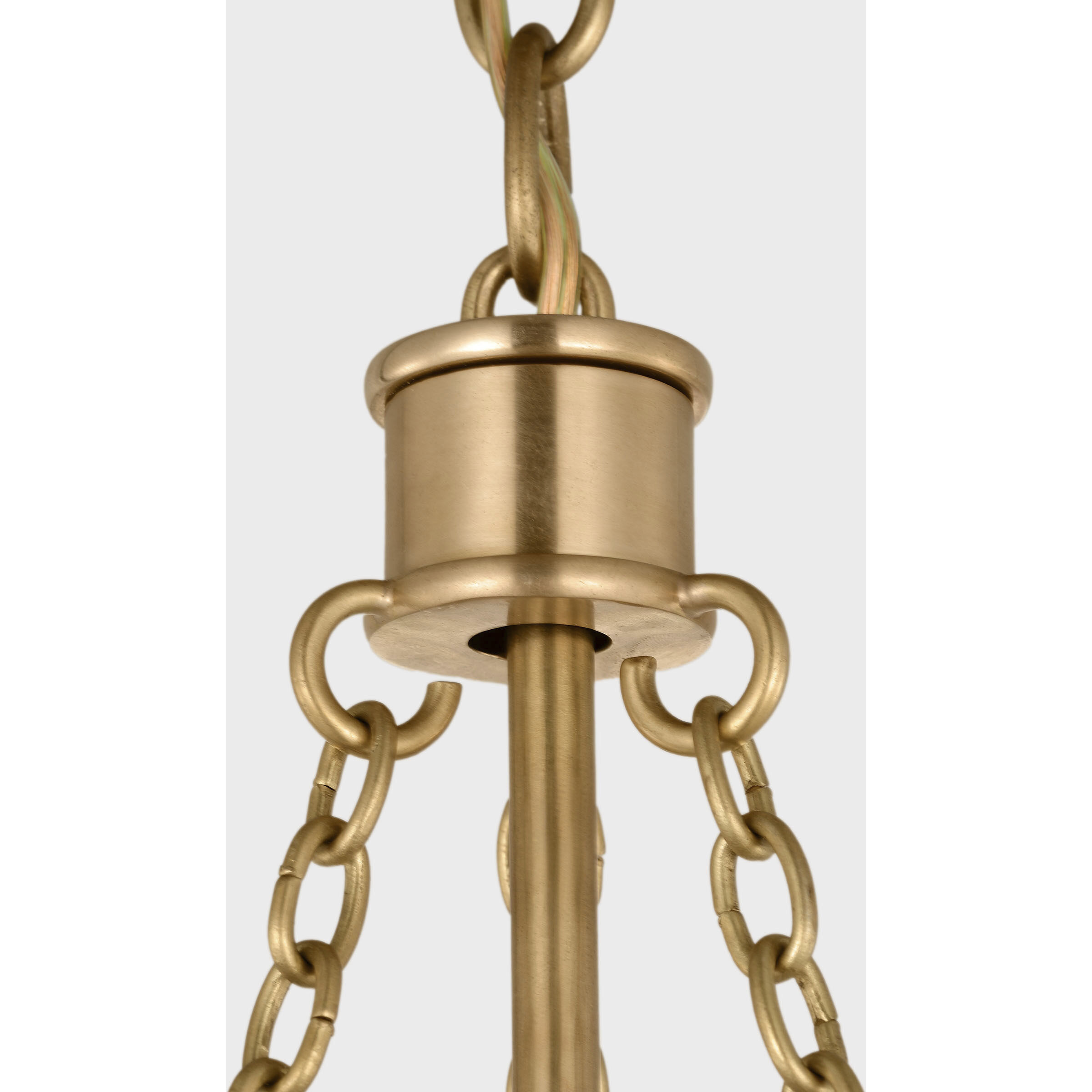 Marie Flanigan Reese LED 14 inch Soft Brass Pendant Ceiling Light