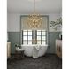 Sappho 9 Light 33.5 inch Autumn Gold Orb Chandelier Ceiling Light