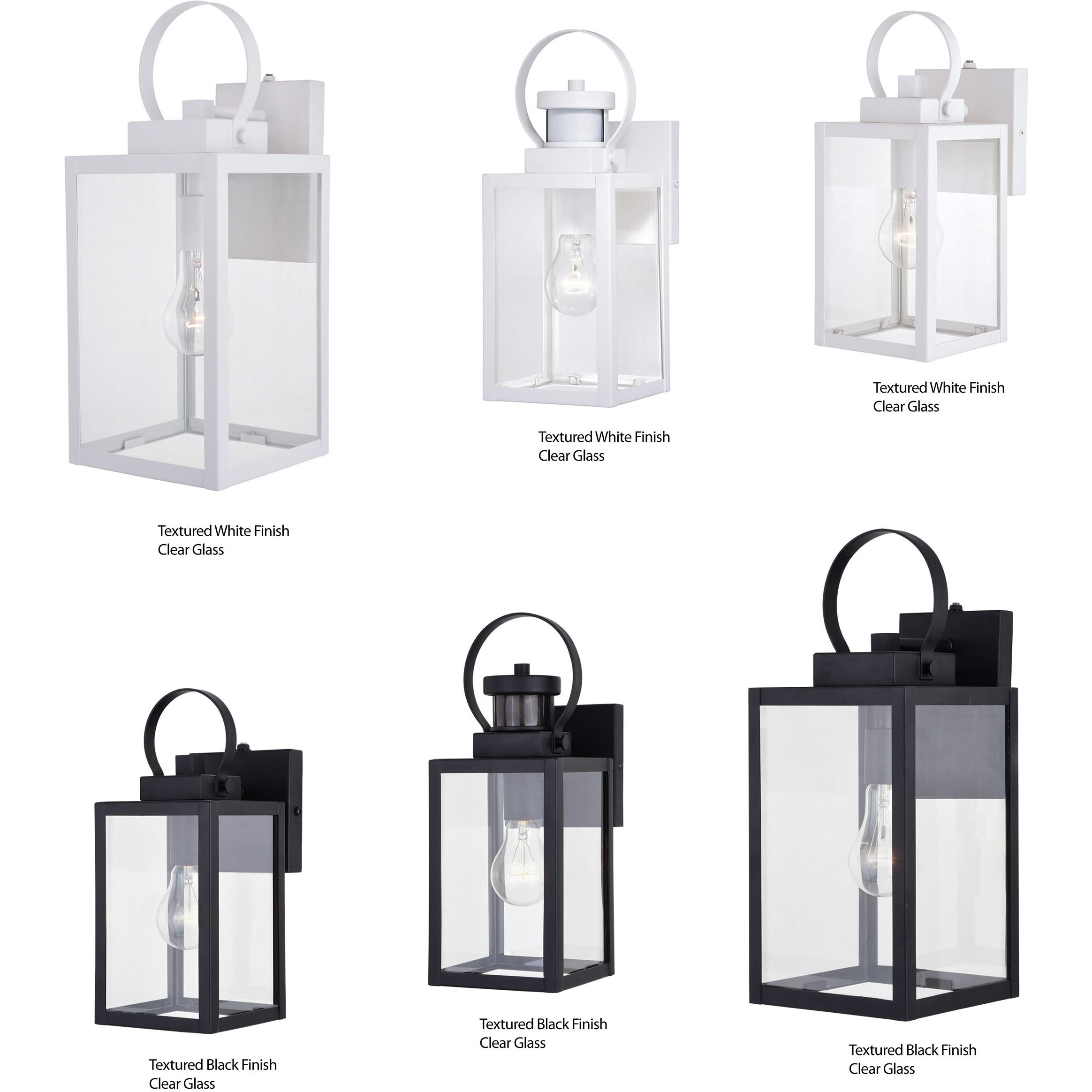 Medinah LED 17.25 inch Textured White Outdoor Wall