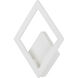 Alumilux Rhombus LED 14.25 inch White Outdoor Wall Sconce