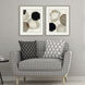 Geometrics Gray and Black and Brown and Neutral Framed Art