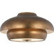 Christiane Lemieux Solene 1 Light 18 inch Vintage Gild Flush Mount Ceiling Light