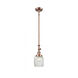 Franklin Restoration Colton 1 Light 6 inch Antique Copper Mini Pendant Ceiling Light, Franklin Restoration