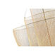 Canada LED 32 inch Gold LED Chandelier Ceiling Light