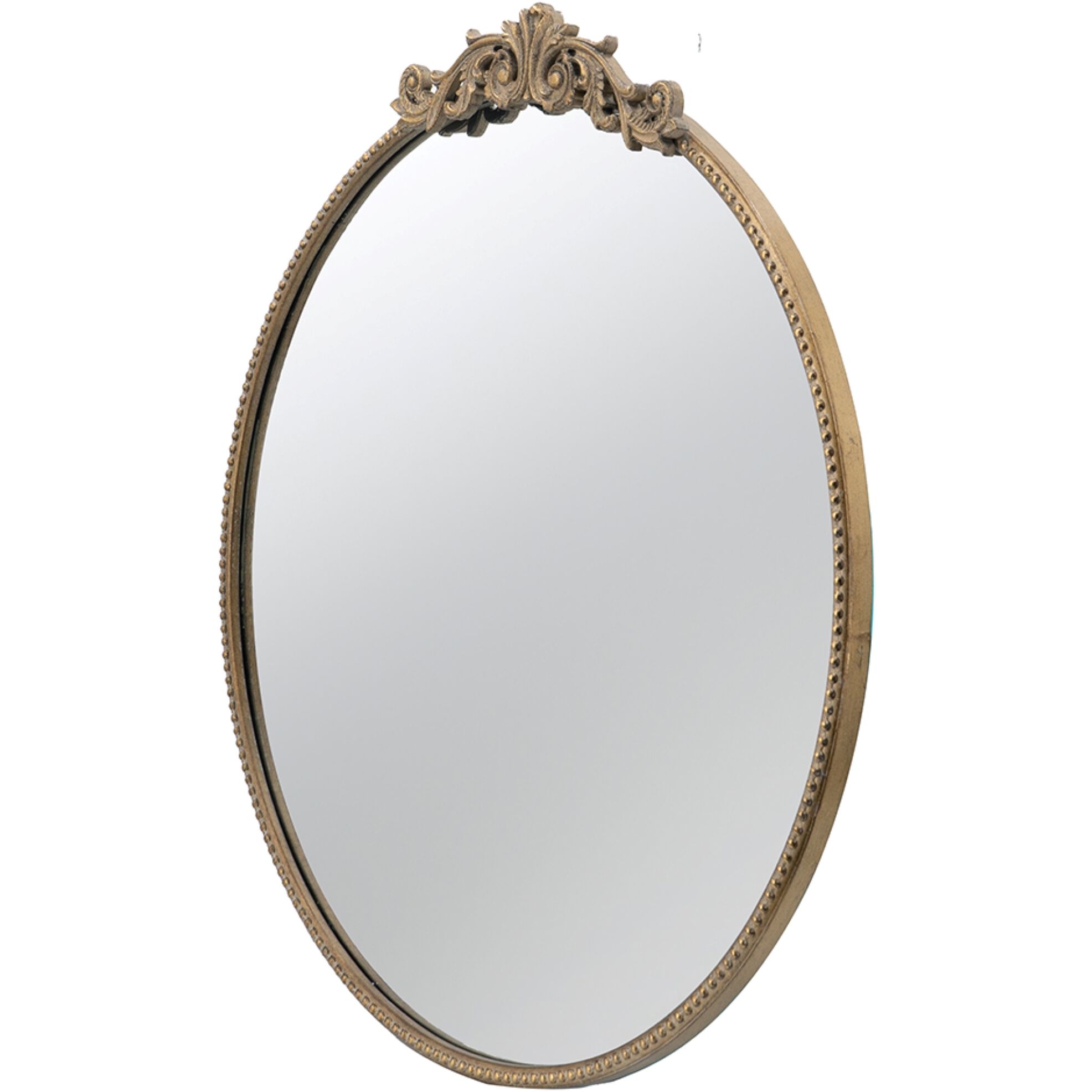 Dia 32 X 30 inch Gold Wall Mirror