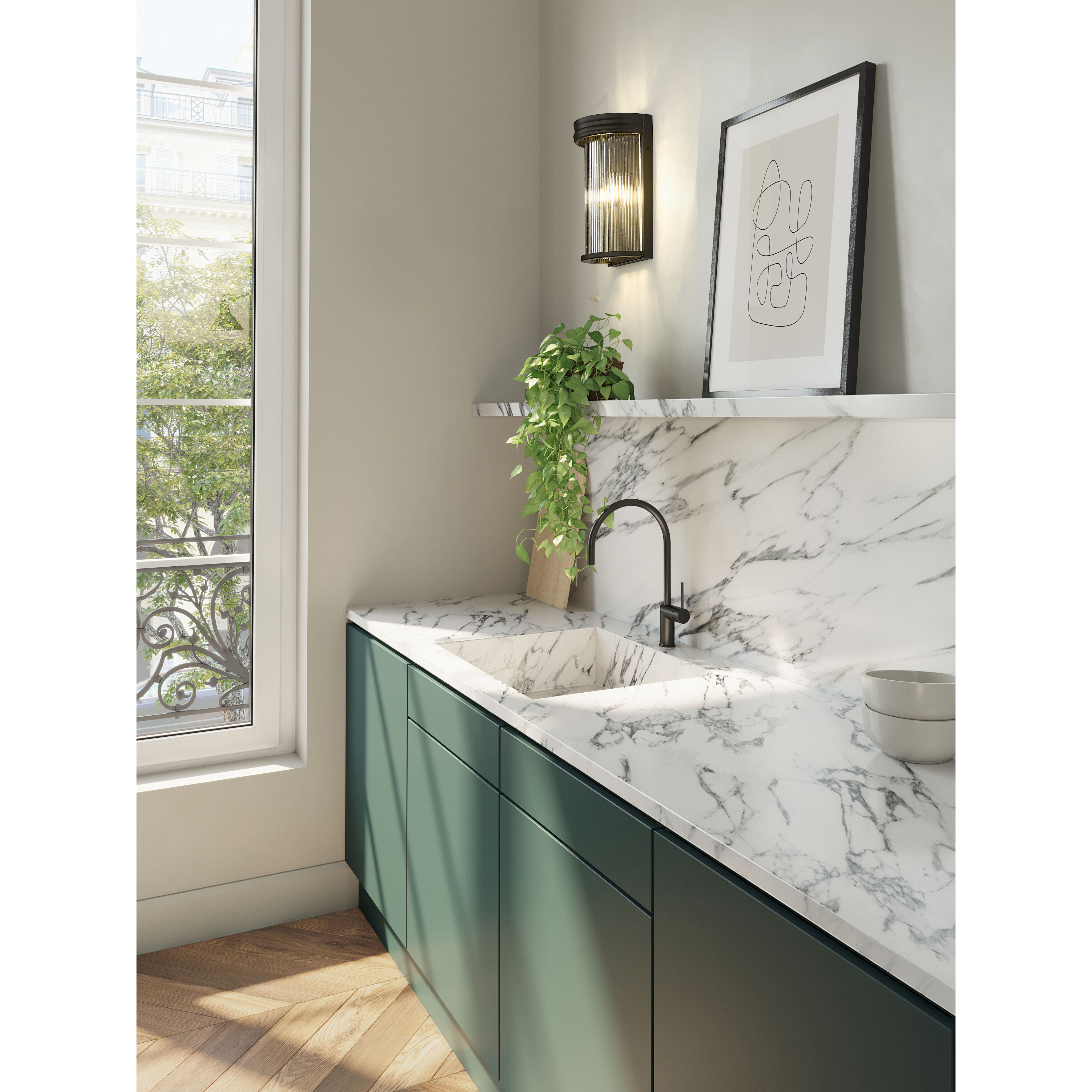 Carnaby 2 Light 8 inch Matte Black Wall Sconce Wall Light