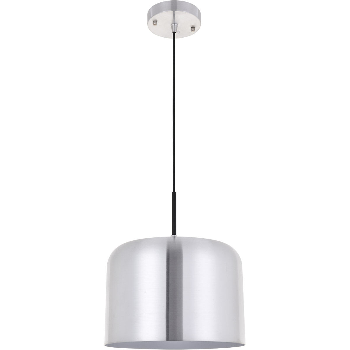 Etude 1 Light 11 inch Brushed Nickel Pendant Ceiling Light in Burnished Nickel