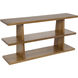 Comune 60 X 15 inch Dark Walnut Console