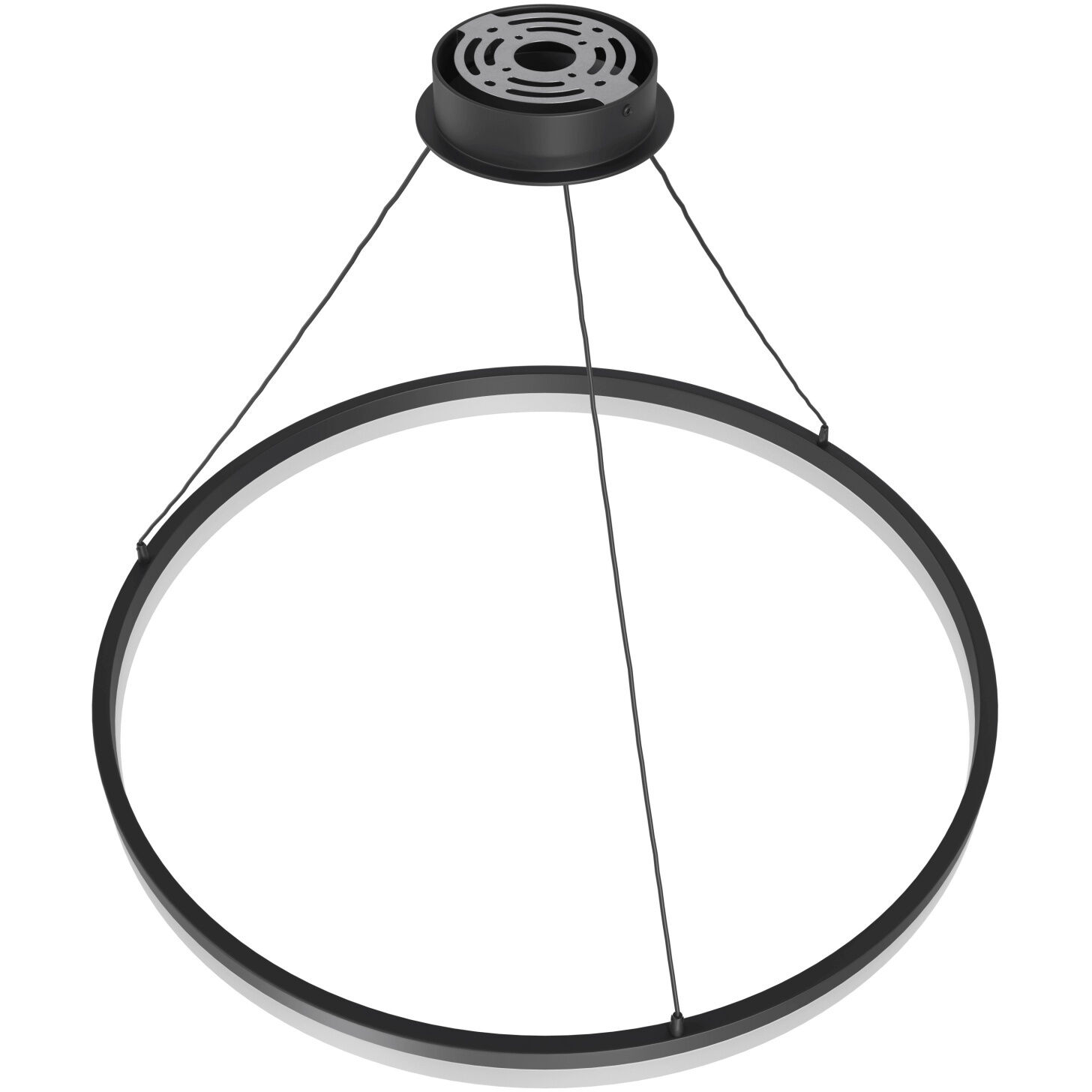 Circa LED 39 inch Black Pendant Ceiling Light