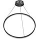 Circa LED 39 inch Black Pendant Ceiling Light