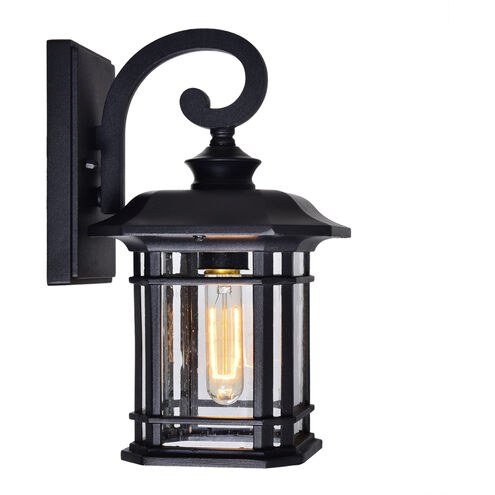 Blackburn 1 Light 13 inch Black Outdoor Wall Light