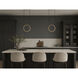 Tether LED 5.5 inch Natural Aged Brass Single Pendant Ceiling Light