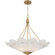 Althira 6 Light 32.75 inch Legacy Brass Pendant Ceiling Light