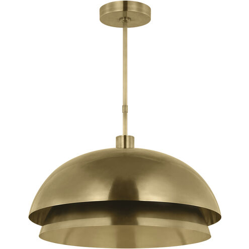 Sean Lavin Shanti LED 26 inch Natural Brass Line-Voltage Pendant Ceiling Light