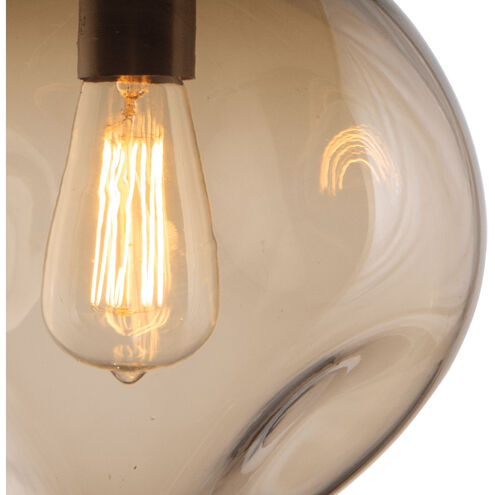 Cosmos Incandescent 9 Light 32 inch Gilded Brass Multi-Pendant Ceiling Light in Clear Cosmos, Square Multi-Port
