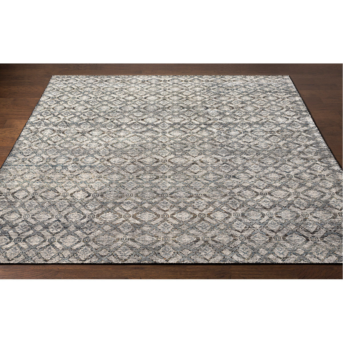 Malaga 72 X 48 inch Ink Blue Rug in 4 X 6, Rectangle