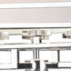 Ione 8 Light 26.5 inch Chrome Square Pendant Ceiling Light