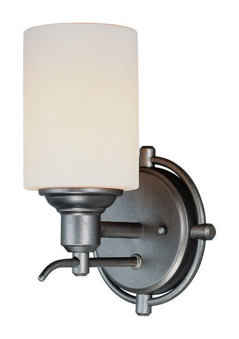 Knob Hill 1 Light 6.75 inch Antique Bronze Bath Vanity Wall Light