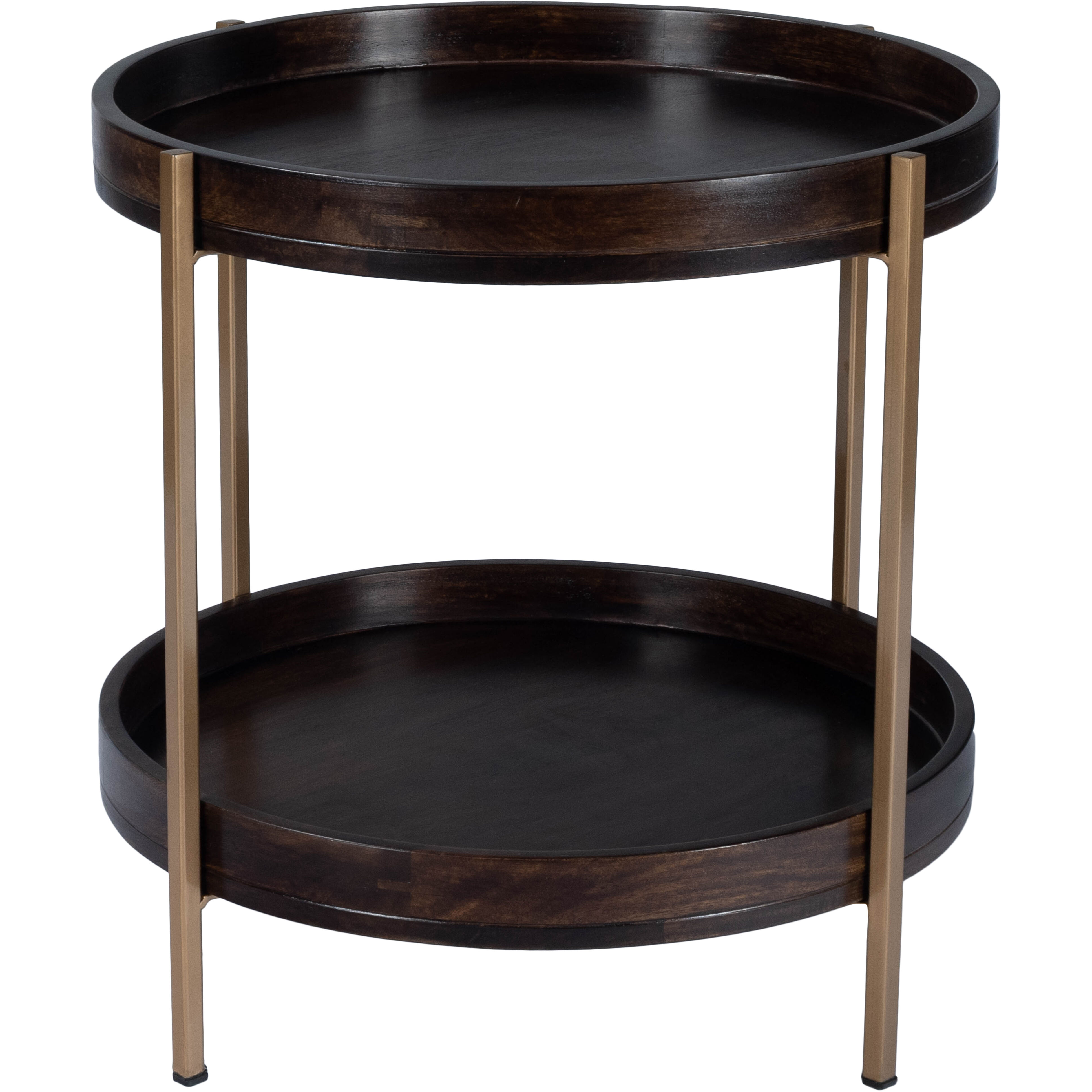 Damirra Wood & Metal End or Side Table