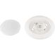 Fairway LED LED 7 inch Satin White Surface Mount Light Ceiling Light, Progress LED