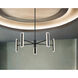 Edge LED 29.25 inch Coal Chandelier Ceiling Light