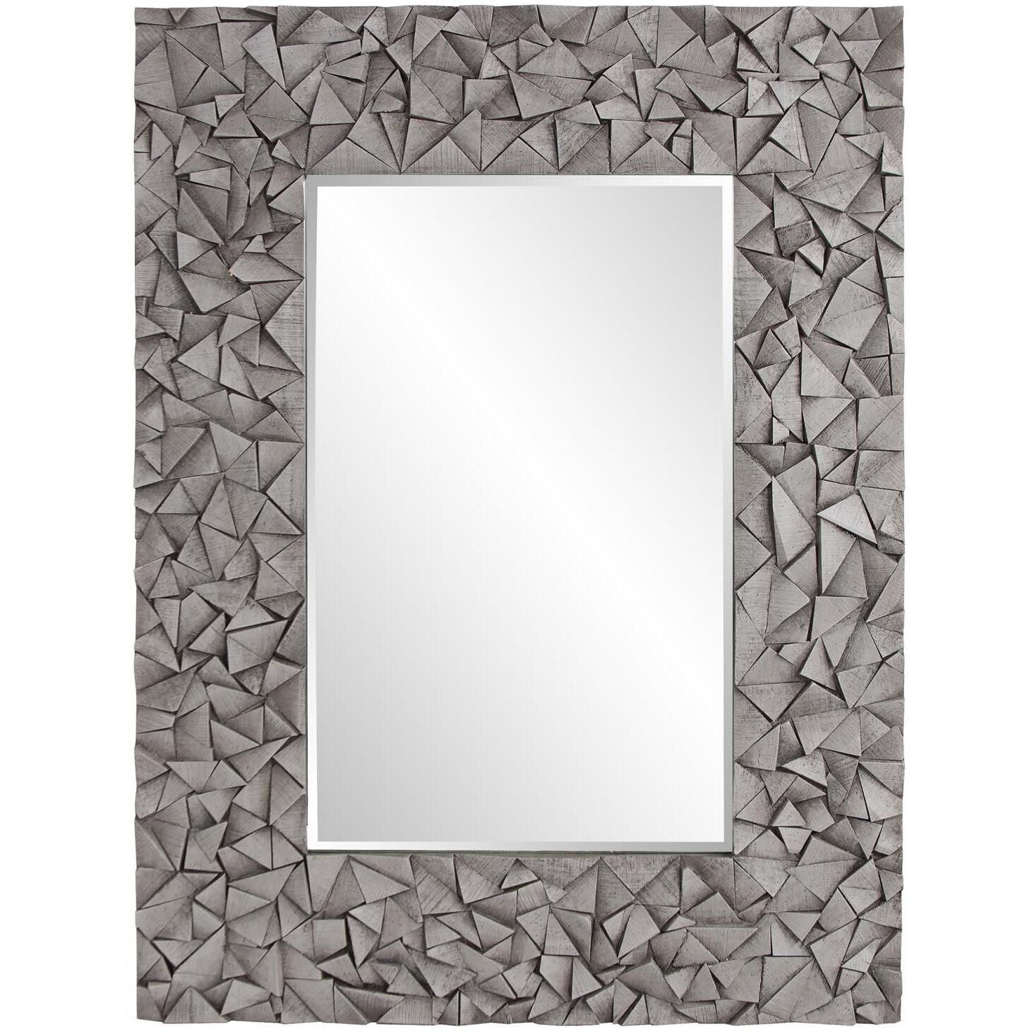 Pablo 48 X 36 inch Gray Mirror