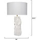 Sweetwood 32.5 inch 150 watt Matte White Table Lamp Portable Light