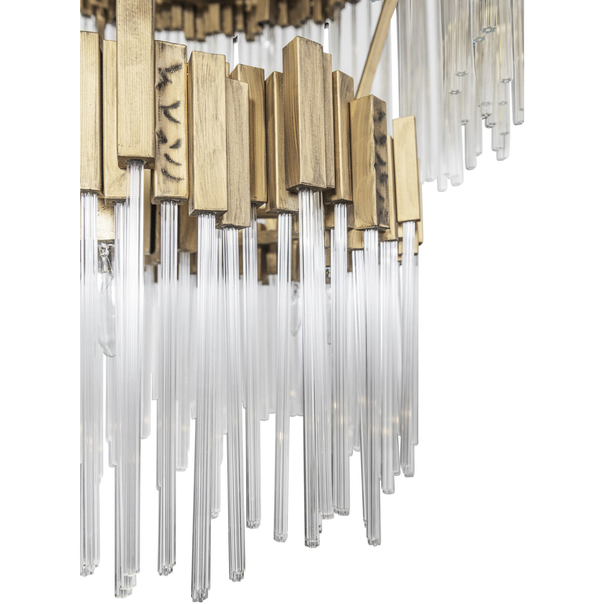 Matrix 14 Light 30 inch Havana Gold Chandelier Ceiling Light