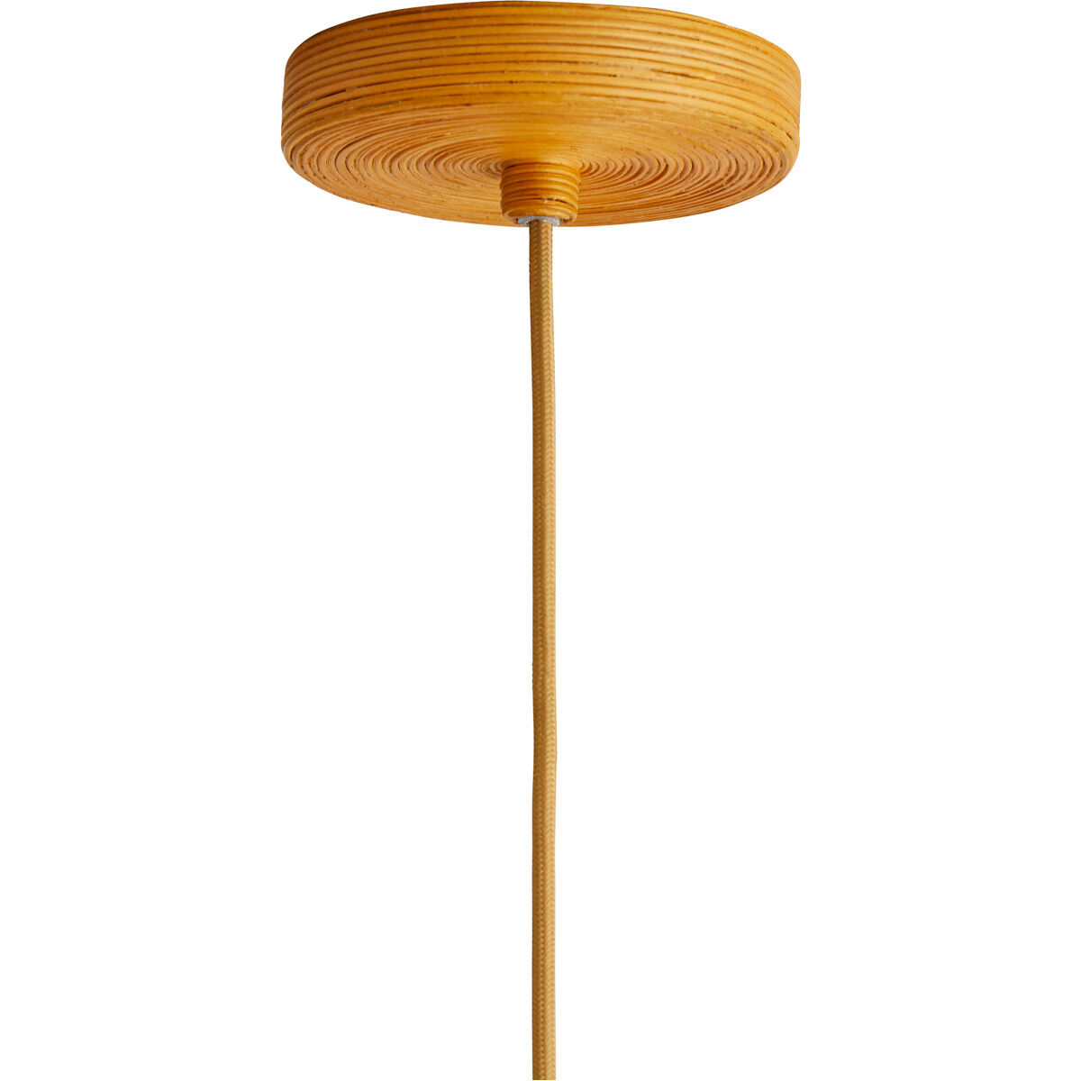 Indiana 1 Light 18 inch Natural and Antique Brass Pendant Ceiling Light