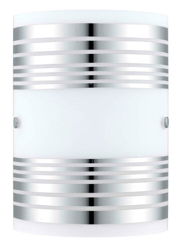 Bayman 1 Light 7 inch Chrome ADA Wall Light