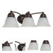 Empire 3 Light 20.5 inch Old Bronze Vanity Light Wall Light