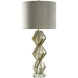 Priestly 44.5 inch 150 watt Aged Silver Table Lamp Portable Light 