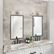Positano LED 20.8 inch Polished Nickel Bathroom Vanity Wall Light in Clear Ribbed