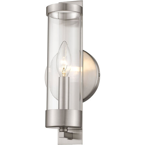 Castleton 1 Light 5 inch Brushed Nickel ADA ADA Wall Sconce Wall Light