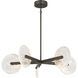 Ainslie LED 30 inch Mediterranean Bronze Chandelier Ceiling Light