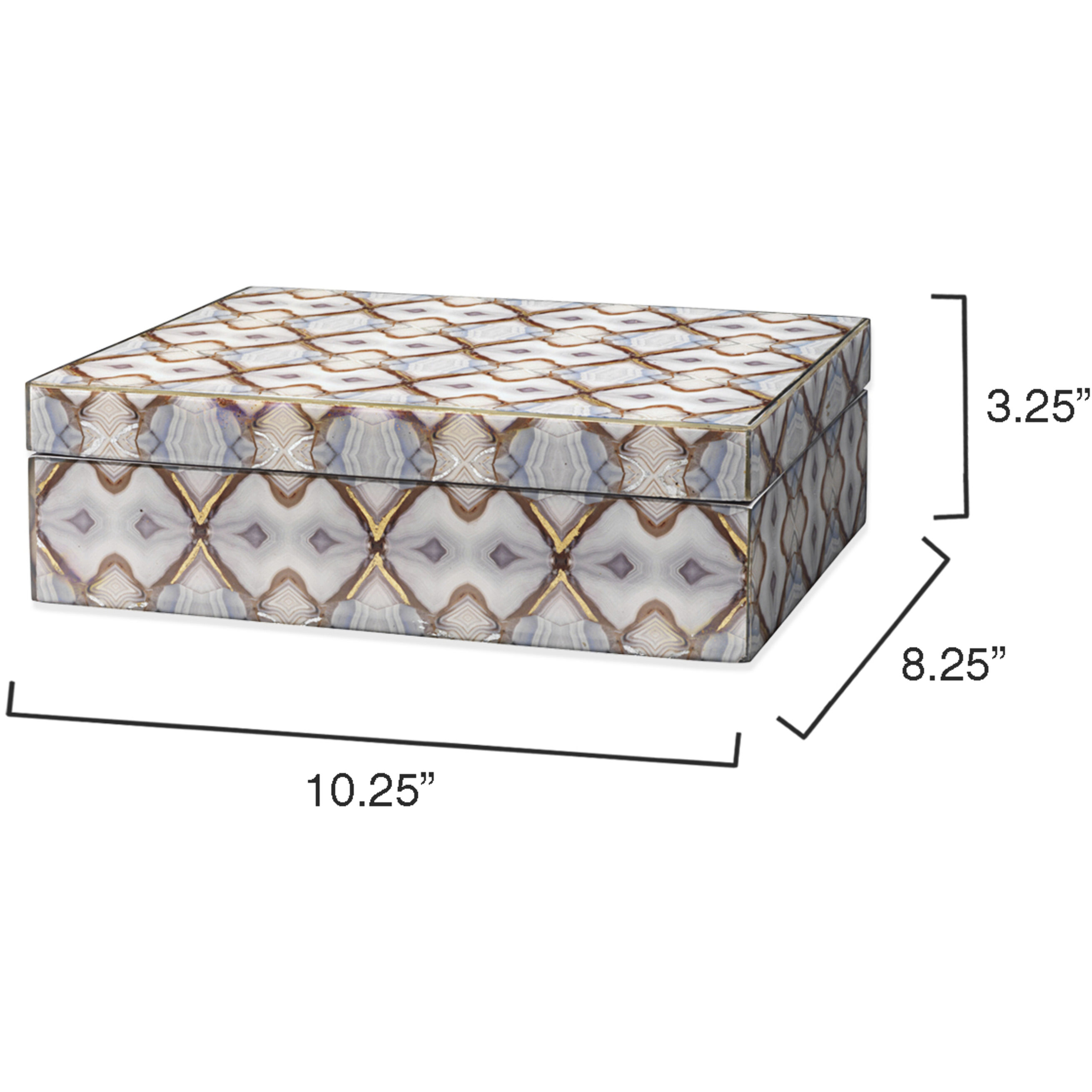 Kaleidoscope 10.25 X 8.25 inch Kaleidoscope Box