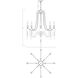 Kenwood 8 Light 33 inch Weathered Ash Chandelier Ceiling Light