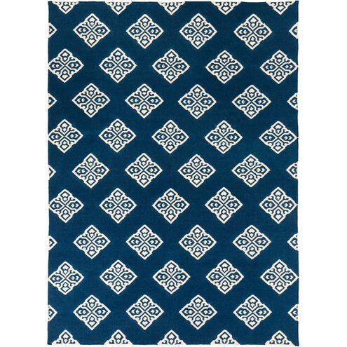 Frontier 66 X 42 inch Navy, Ivory Rug