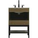 Lennox 24 X 34 inch Chestnut Brown Bathroom Vanity Cabinet
