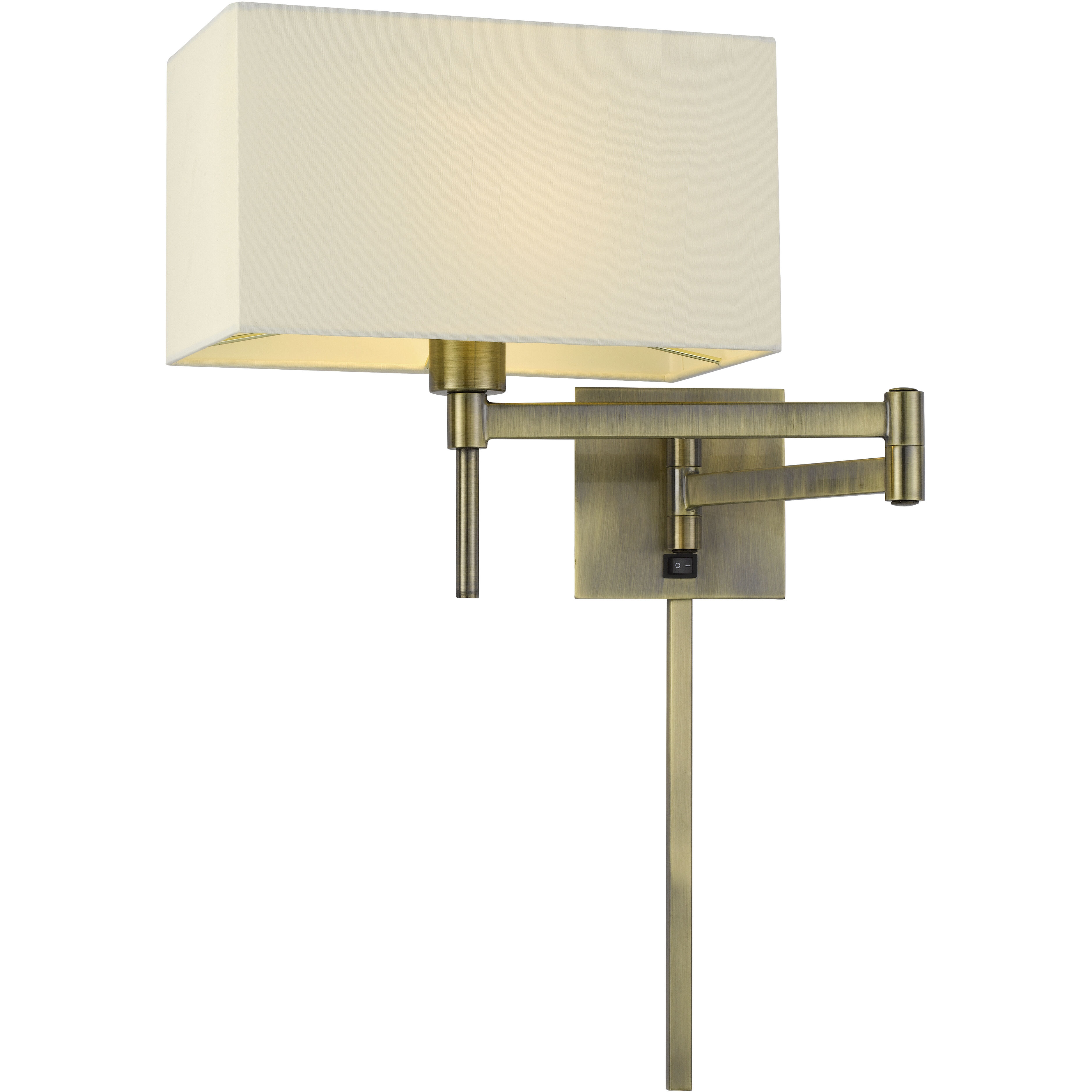 Robson 1 Light 6 inch Antique Brass Wall Lamp Wall Light