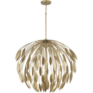Margeaux 5 Light 28 inch Buffed Gold Pendant Ceiling Light