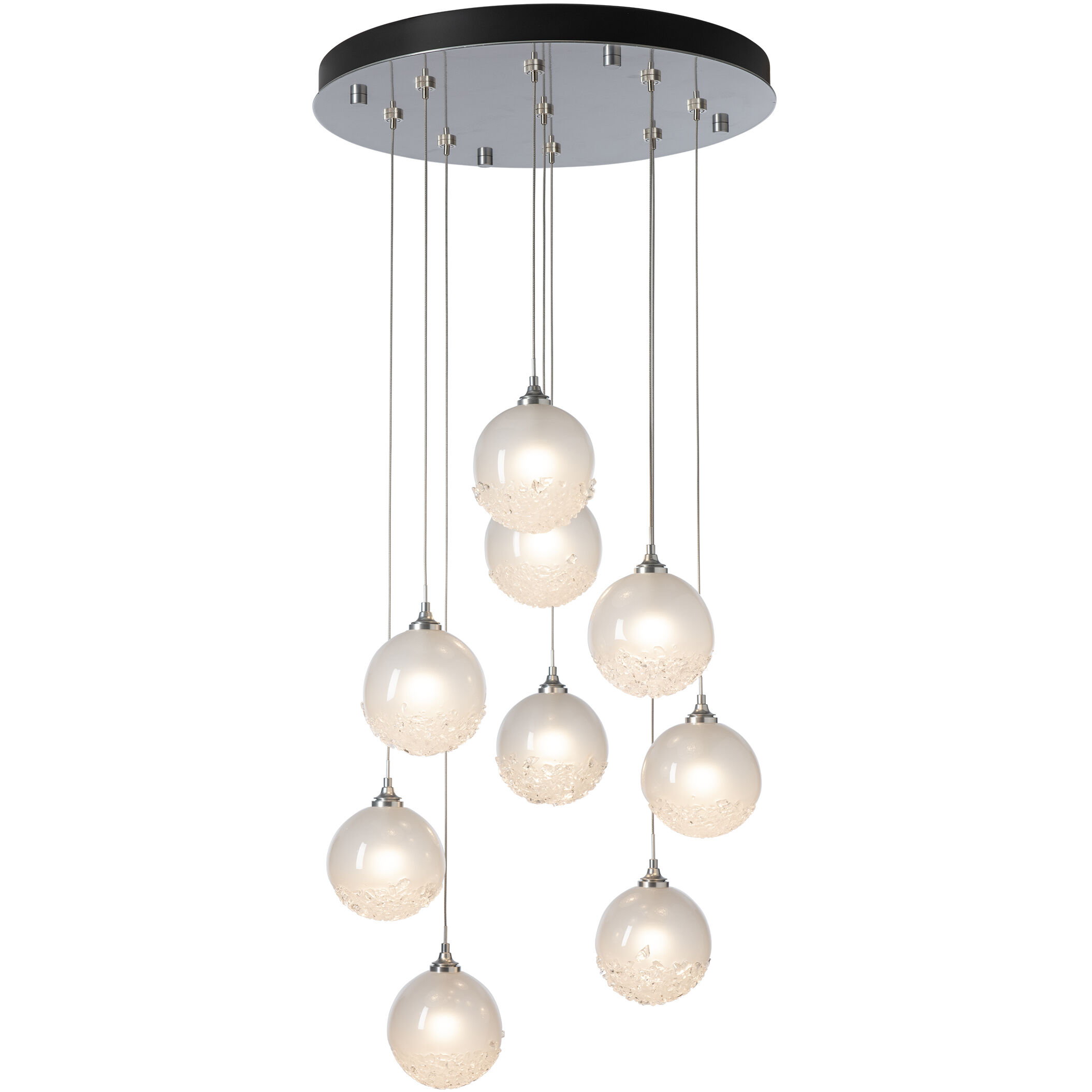 Fritz 9 Light 20.5 inch Sterling Pendant Ceiling Light