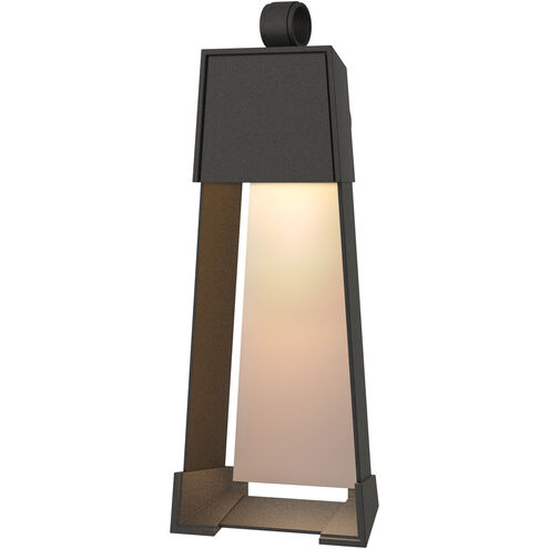 Revere 1 Light 25.1 inch Natural Iron and Coastal Burnished Steel Outdoor Sconce in Coastal Natural Iron/Coastal Burnished Steel, Medium