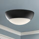 Alora Mood Rubio 2 Light 12.25 inch Matte Black Flush Mount Ceiling Light