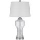 Reston 26 inch 100.00 watt Clear Table Lamp Portable Light