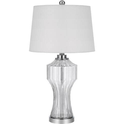 Reston 26 inch 100.00 watt Clear Table Lamp Portable Light