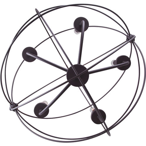 Madison 5 Light 25 inch Oil Rubbed Bronze Chandelier Ceiling Light