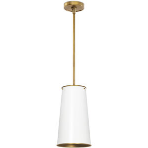 Hattie 1 Light 7 inch White Pendant Ceiling Light