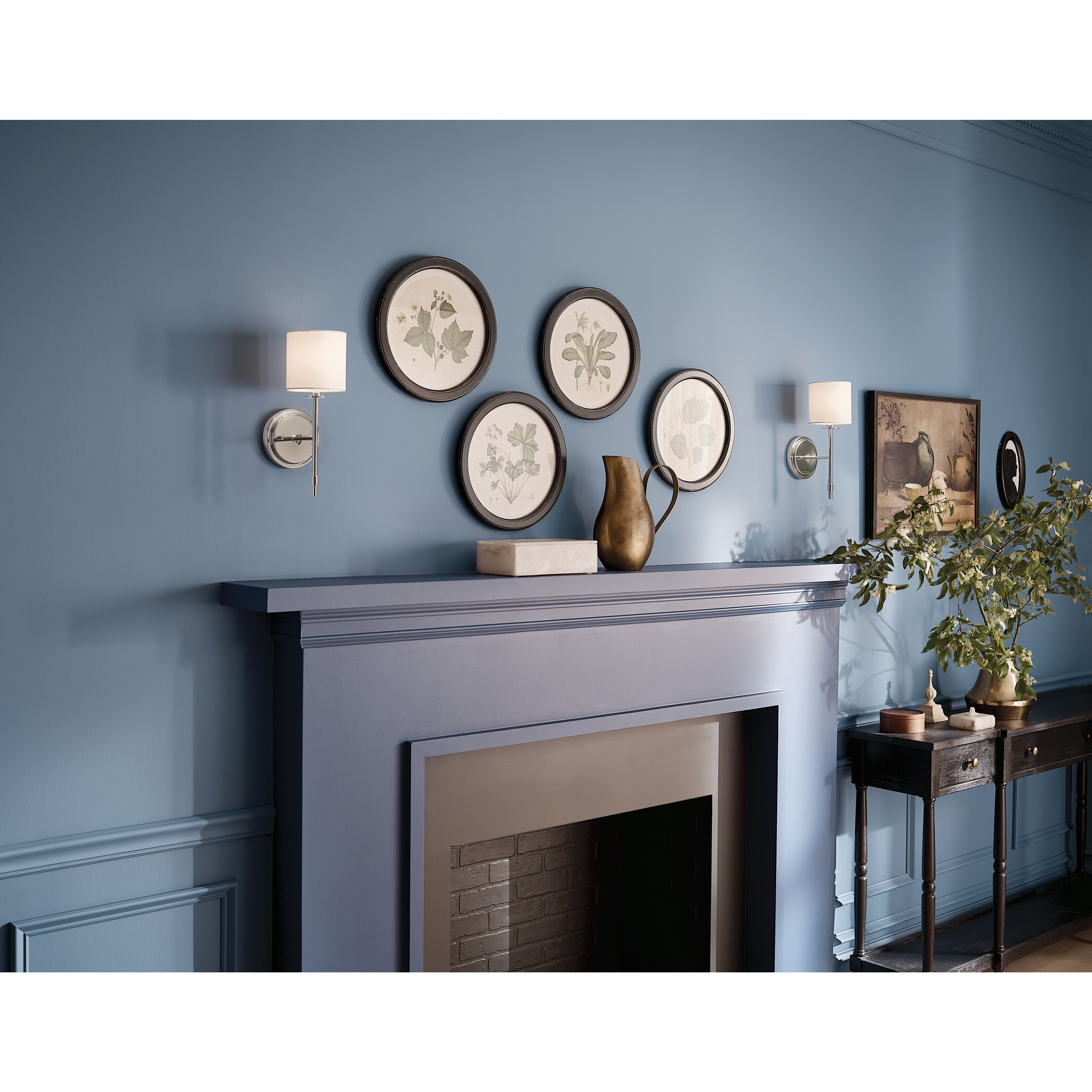 Ali 1 Light 5.25 inch Polished Nickel Wall Sconce Wall Light